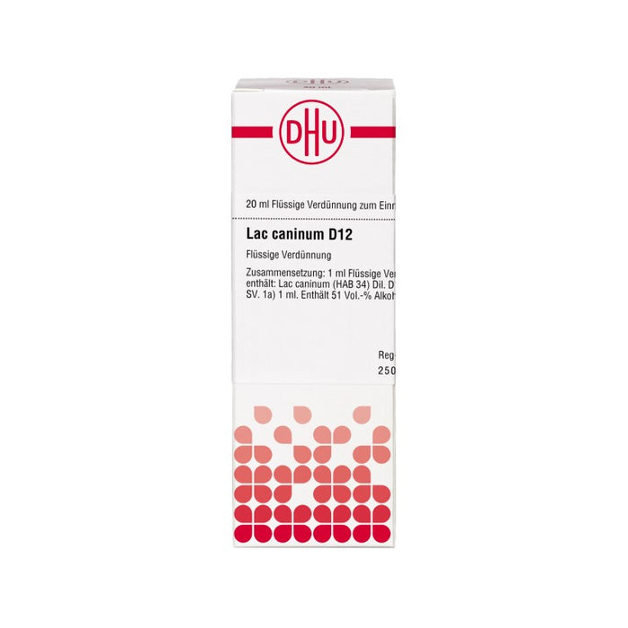 Lac caninum D12 DHU Dilution, 20 ml Lösung