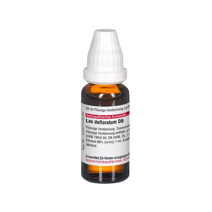 DHU Lac defloratum D6 Dilution, 20 ml Lösung