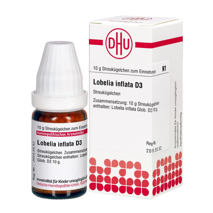 Lobelia inflata D3 DHU Globuli, 10 g Globuli