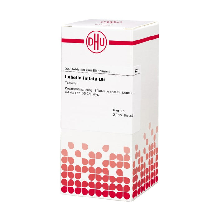 Lobelia inflata D6 DHU Tabletten, 200 St. Tabletten