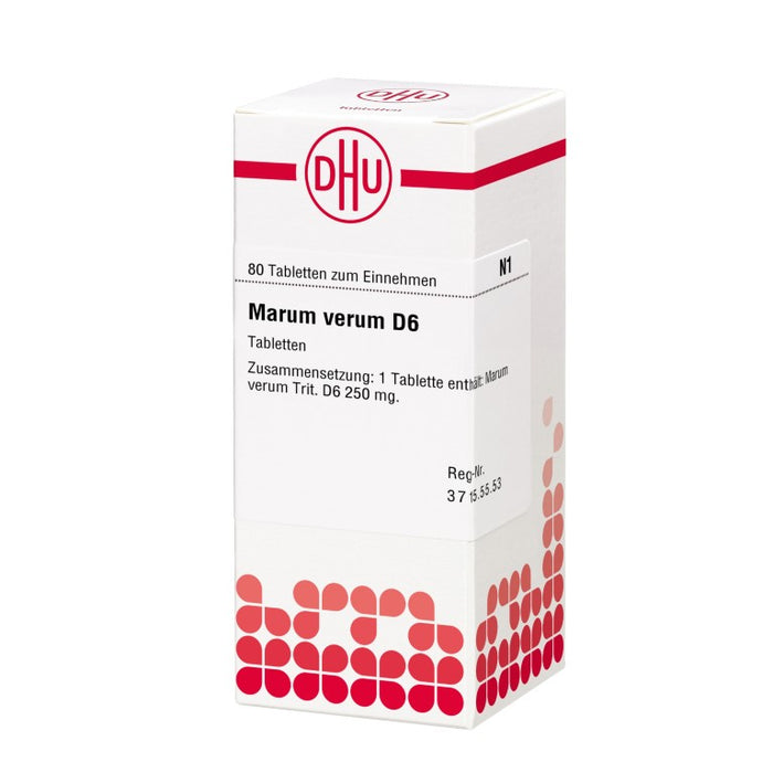 DHU Marum verum D6 Tabletten, 80 pc Tablettes