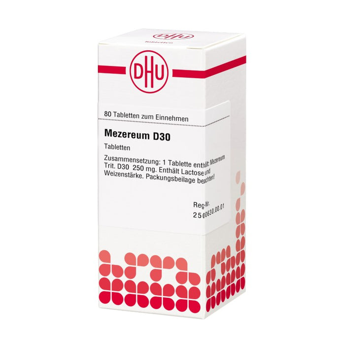 DHU Mezereum D30 Tabletten, 80 St. Tabletten