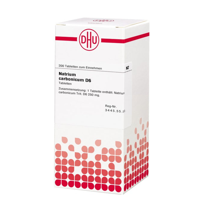 DHU Natrium carbonicum D6 Tabletten, 200 St. Tabletten