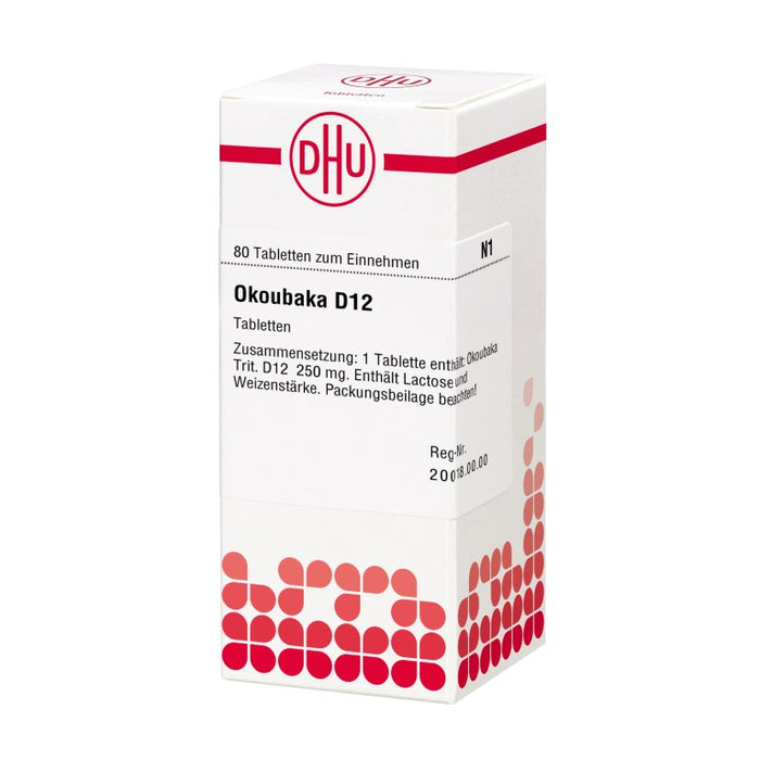 DHU Okoubaka D12 Tabletten, 80 St. Tabletten