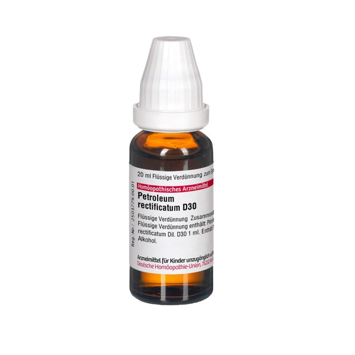 Petroleum rectificatum D30 DHU Dilution, 20 ml Lösung