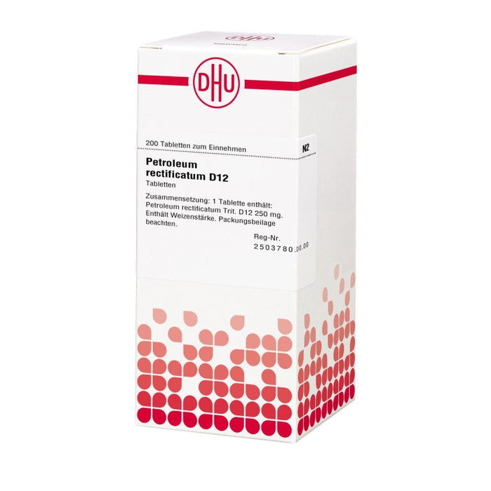 DHU Petroleum rectificatum D12 Tabletten, 200 St. Tabletten