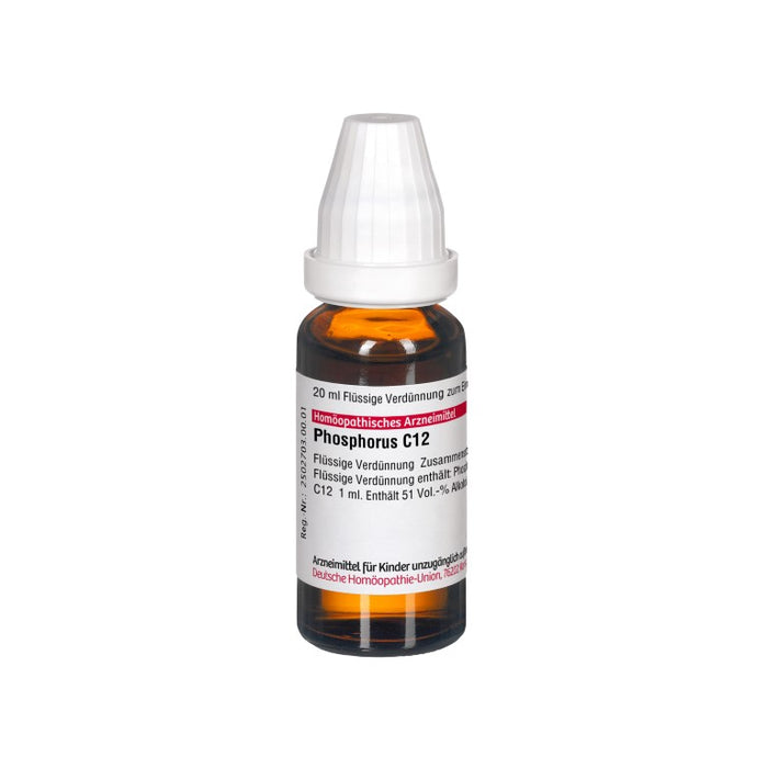 Phosphorus C12 DHU Dilution, 20 ml Lösung