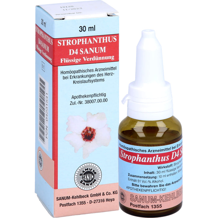 SANUM-KEHLBECK Strophantus D4 flüssige Verdünnung, 30 ml Lösung