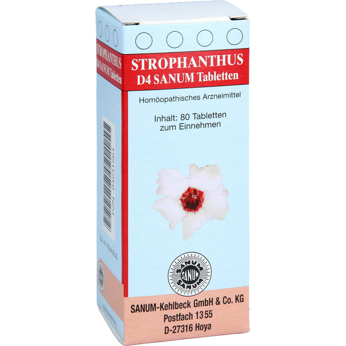 SANUM-KEHLBECK Strophanthus D4 Tabletten, 80 pcs. Tablets