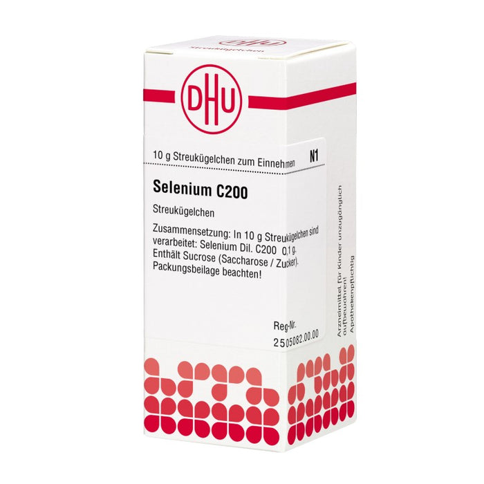 DHU Selenium C200 Streukügelchen, 10 g Globuli