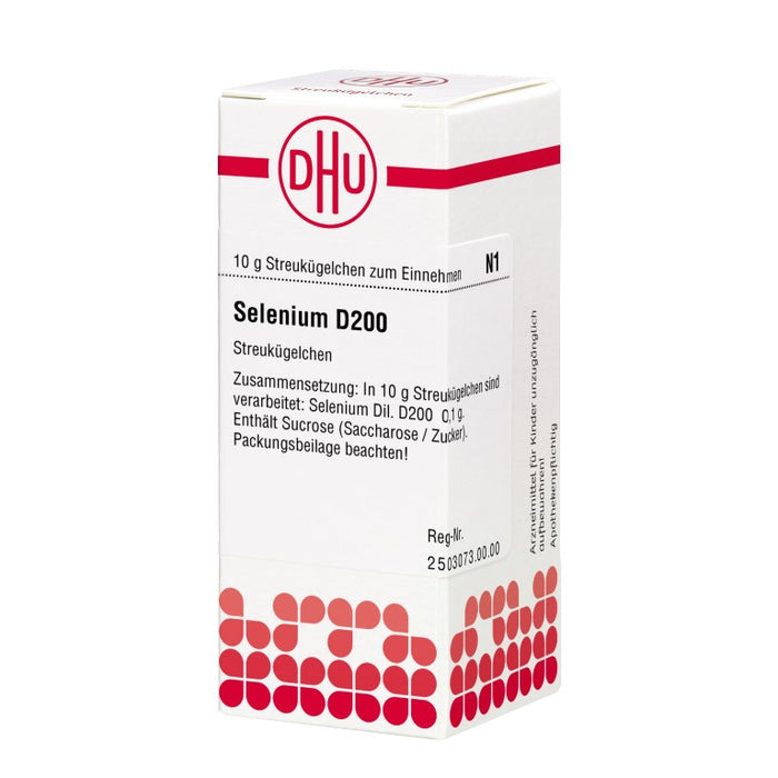 DHU Selenium D200 Streukügelchen, 10 g Globules