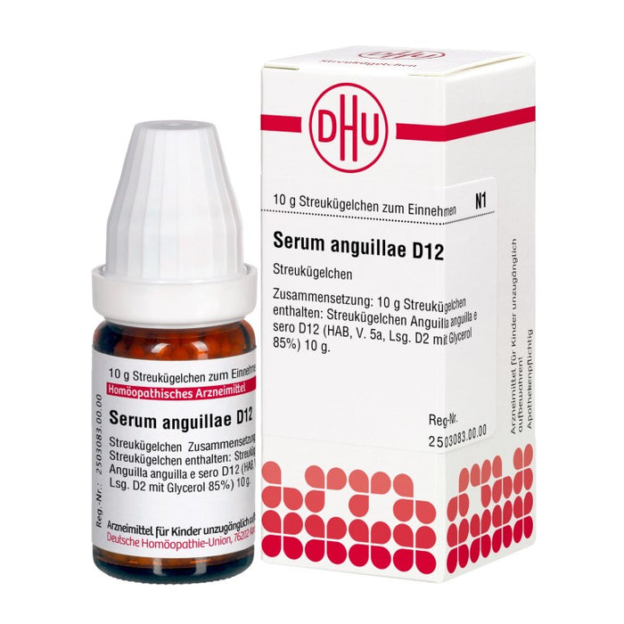 DHU Serum anguillae D12 Streukügelchen, 10 g Globules