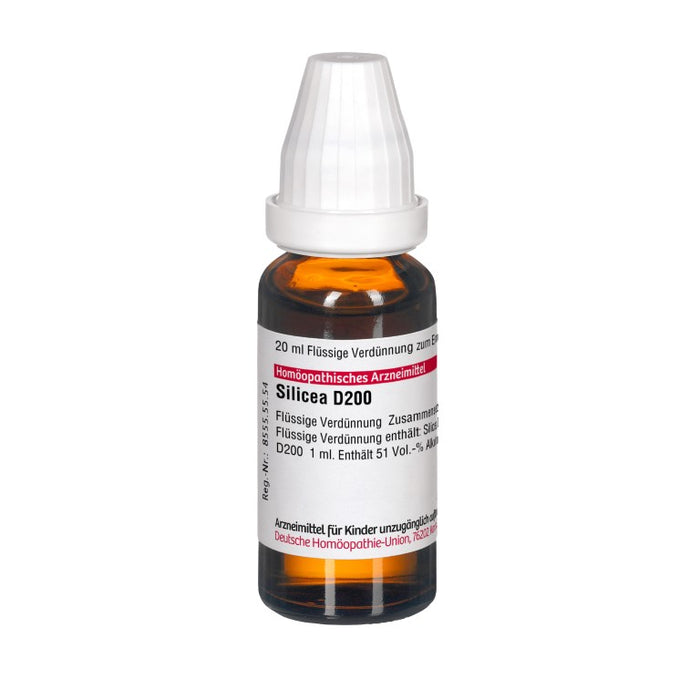 DHU Silicea D200 Dilution, 20 ml Lösung