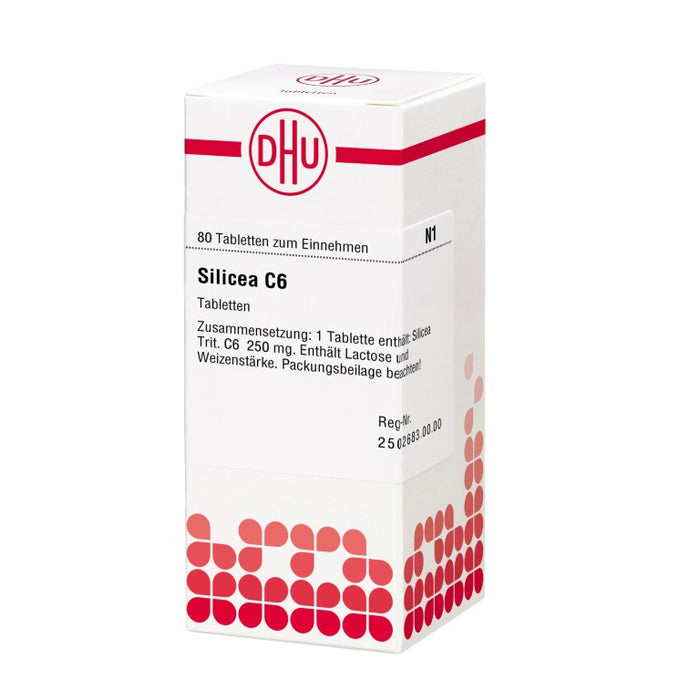 DHU Silicea C 6 Tabletten, 80 St. Tabletten