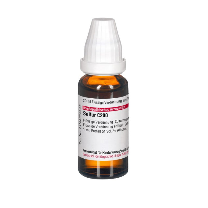 DHU Sulfur C200 Dilution, 20 ml Lösung