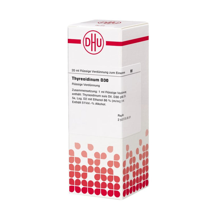 DHU Thyreoidinum D30 Dilution, 20 ml Lösung