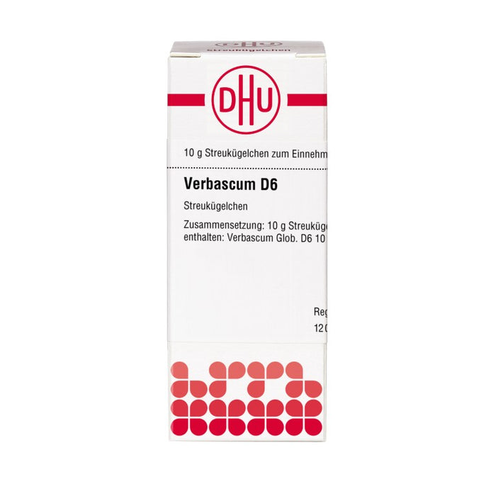 DHU Verbascum D6 Streukügelchen, 10 g Globules