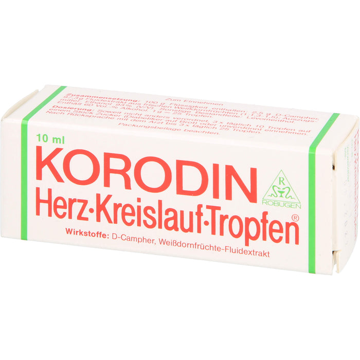 Korodin Herz-Kreislauf-Tropfen, 10 ml Solution