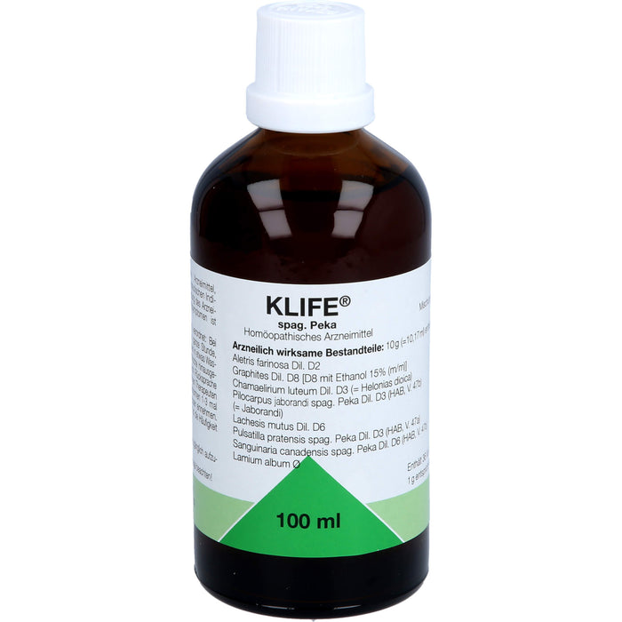 Klife spag. Peka Tropfen, 100 ml TRO