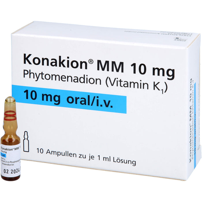 Konakion MM 10 mg, 10 pcs. Ampoules