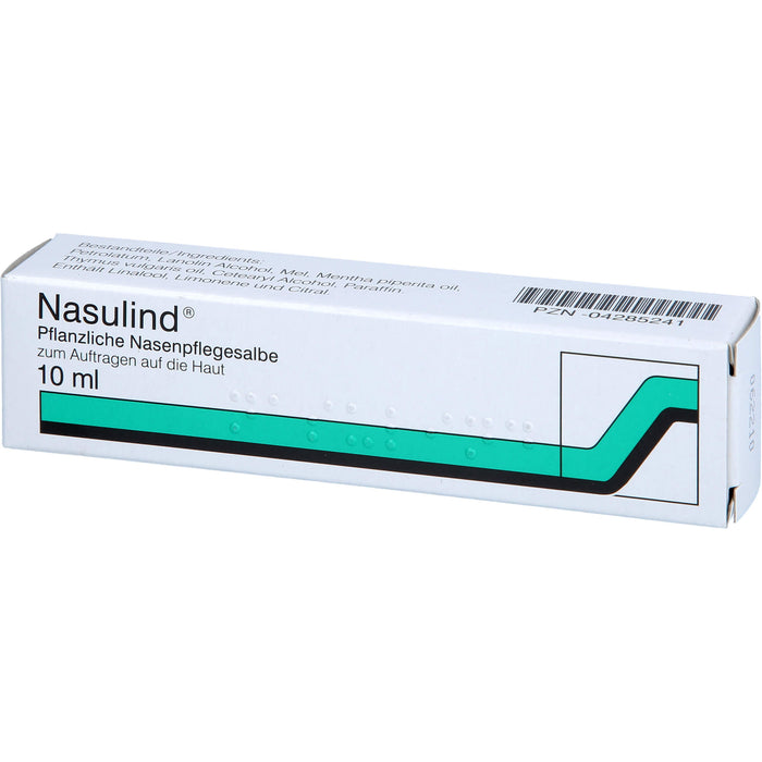 Nasulind Pflanzliche Nasenpflegesalbe, 10 ml Onguent