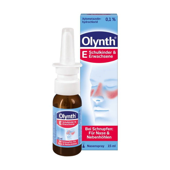 Olynth E Nasenspray bei Schnupfen, 15 ml Lösung