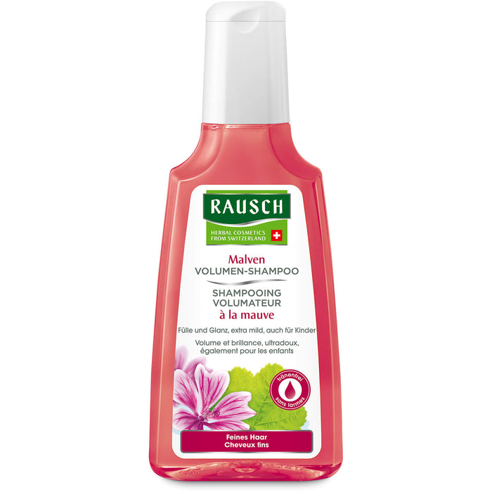 Rausch Malven Volumen Shampoo für Fülle und Glanz, 200 ml Shampoing