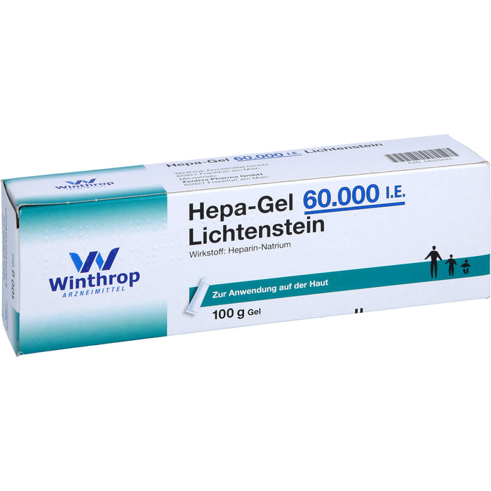 Winthrop Hepa-Gel 60000 I. E. Lichtenstein, 100 g Gel