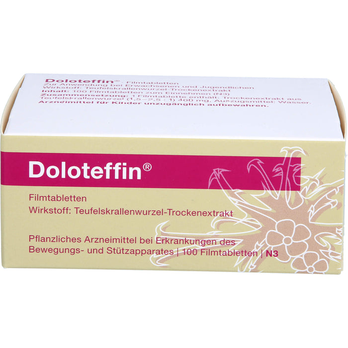 Doloteffin Filmtabletten bei Erkrankungen des Bewegungs- und Stützapparates, 100 pcs. Tablets