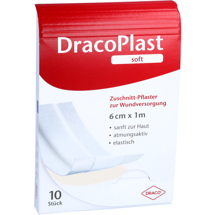 DracoPlast Soft Pflaster 1 m x 6 cm, 1 pcs. Patch