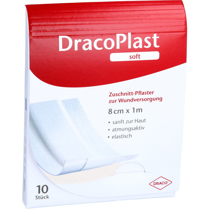 Draco Plast Soft Pflaster 1mx8cm, 1 pcs. Patch