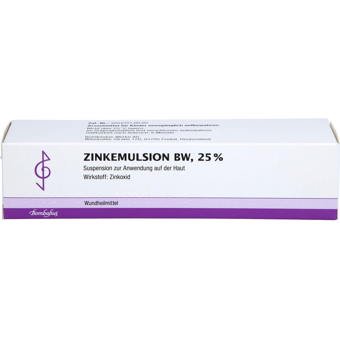 Zinkemulsion BW, 25 % Suspension zur Anwendung auf der Haut, 100 ml Lösung