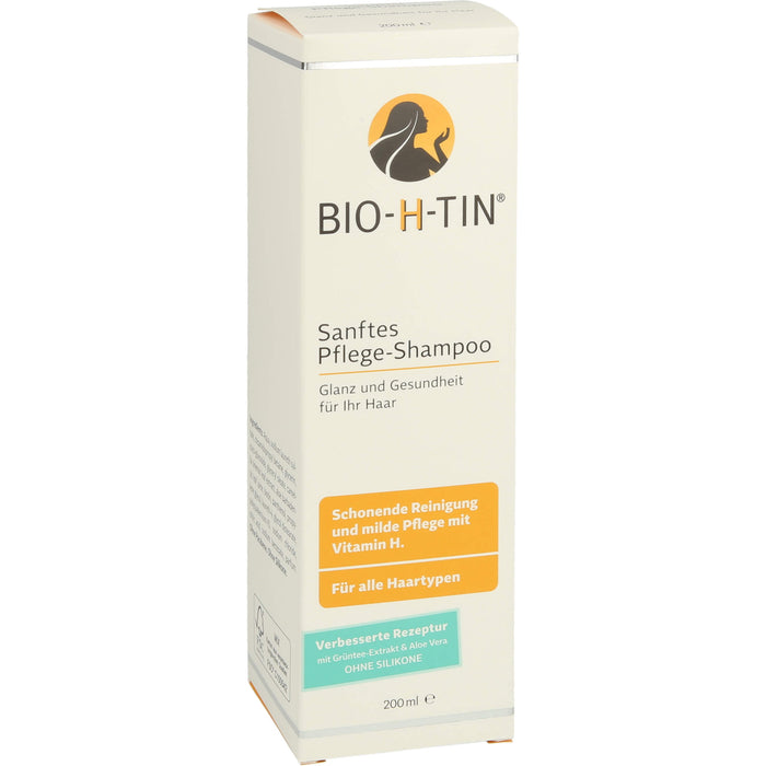 BIO-H-TIN Sanftes Pflege-Shampoo, 200 ml Shampoo