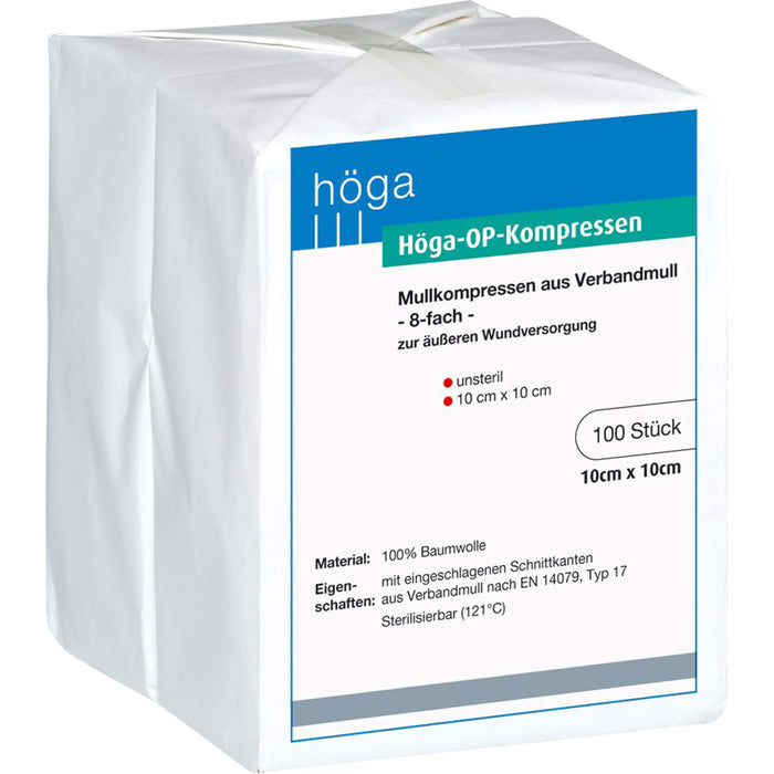 HOEGA OP UNST 8FA 10X10, 100 St KOM