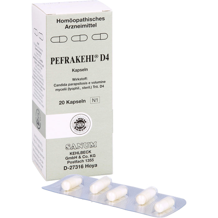 Pefrakehl D4 Kaps., 20 pc Capsules