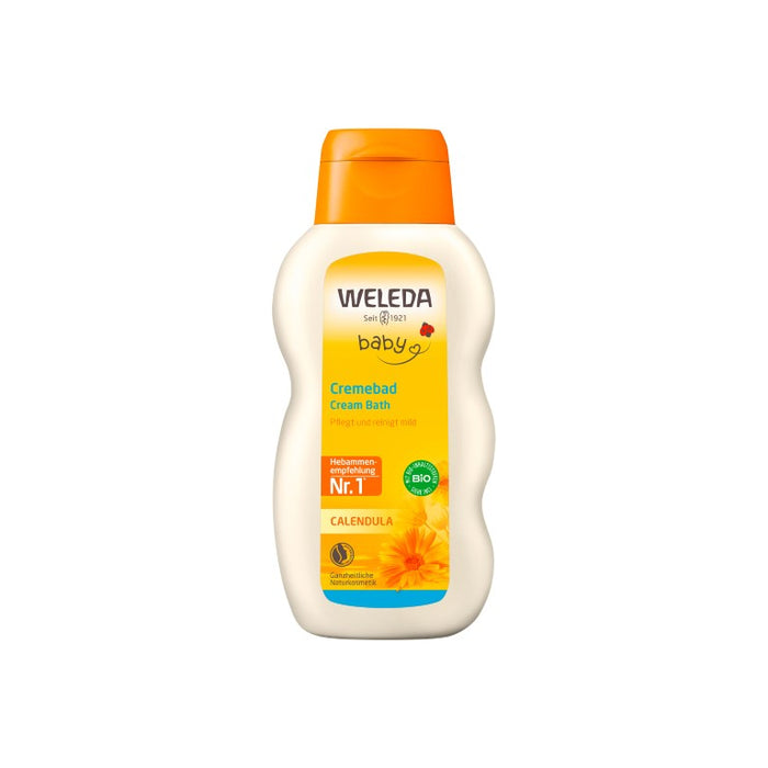 WELEDA baby Calendula Cremebad, 200 ml Additif pour le bain