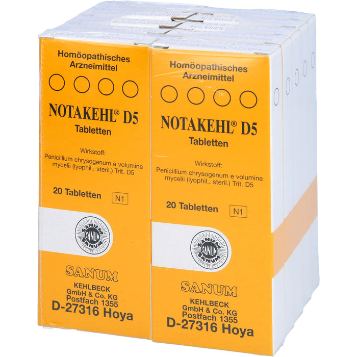 NOTAKEHL D5 Tabletten, 200 pc Tablettes