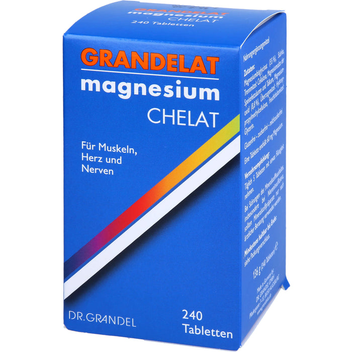 Dr. Grandel Grandelat Magnesium Chelat Tabletten, 240 pc Tablettes