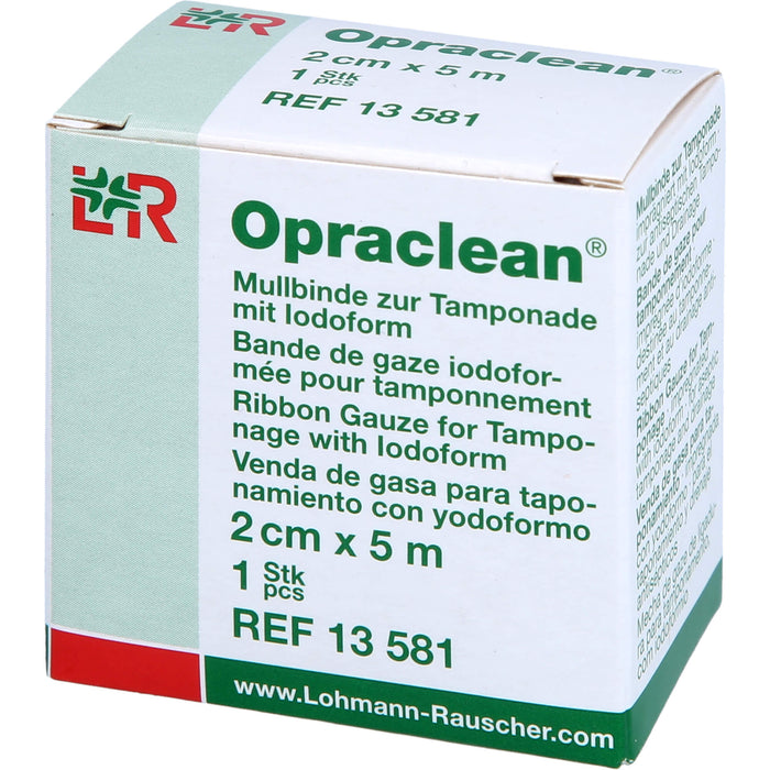 Opraclean Mullbinde zur Tamponade, 1 St TPO