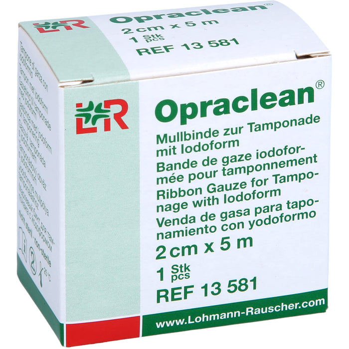 Opraclean Mullbinde zur Tamponade, 1 St TPO