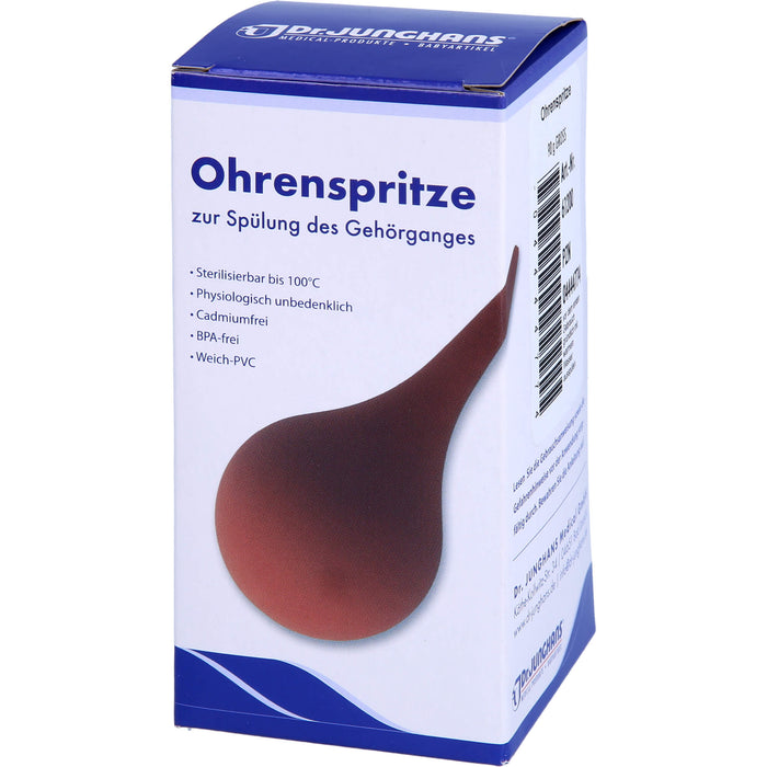 Dr.JUNGHANS Ohrenspritze groß 90 g zur Spülung des Gehörganges, 1 pcs. Syringes