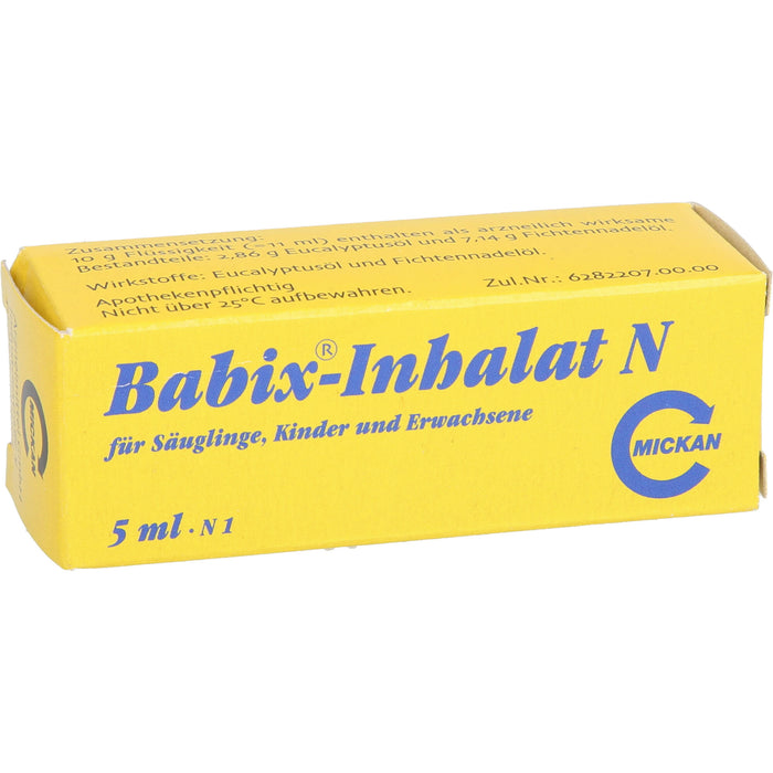 Babix Inhalat N Tropfen, 5 ml Lösung