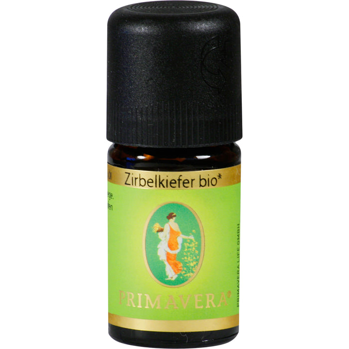 PRIMAVERA Zirbelkiefer bio 100 % naturreines Ätherisches Öl, 5 ml Huile éthérique