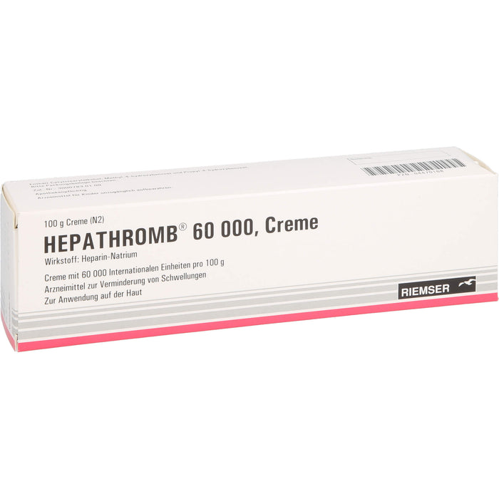 Hepathromb 60 000, Creme, 100 g Creme