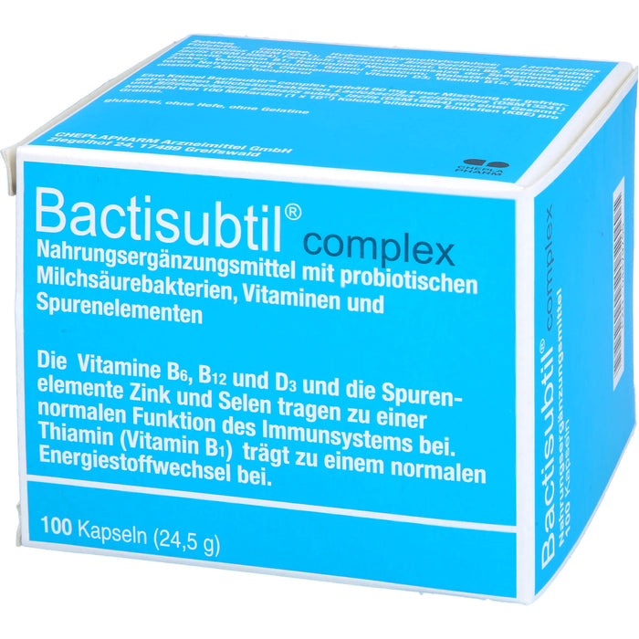 Bactisubtil Complex Kapseln, 100 St KAP