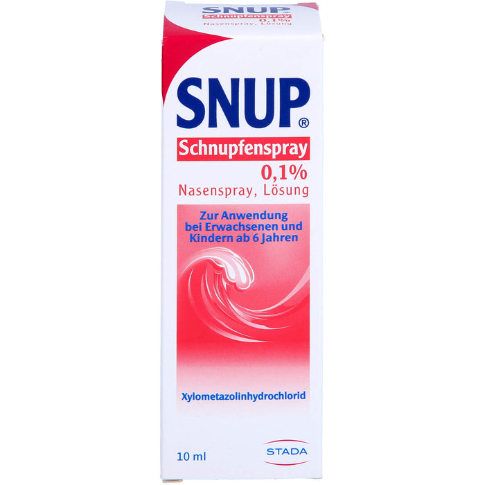 Snup Schnupfenspray 0,1 %, 10 ml Lösung