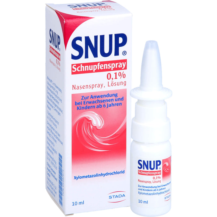 Snup Schnupfenspray 0,1 %, 10 ml Solution