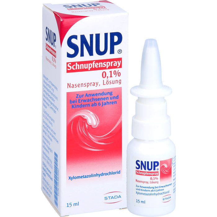 Snup Schnupfenspray 0,1 %, 15 ml Solution