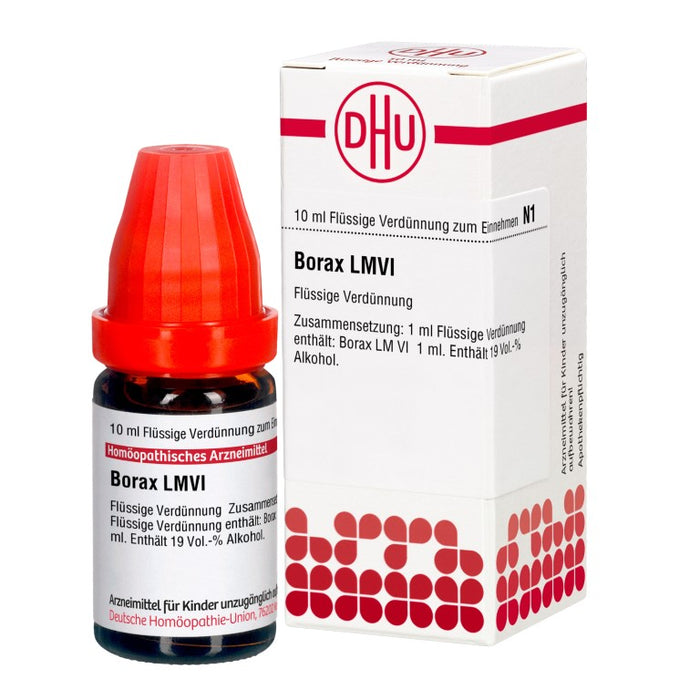 Borax LM VI DHU Dilution, 10 ml Lösung