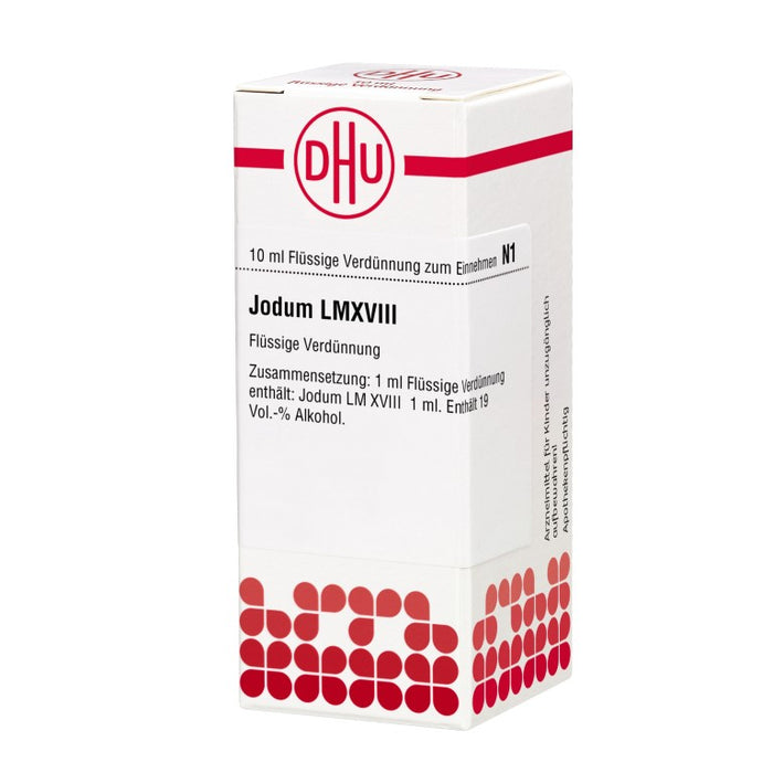 Jodum LM XVIII DHU Dilution, 10 ml Lösung